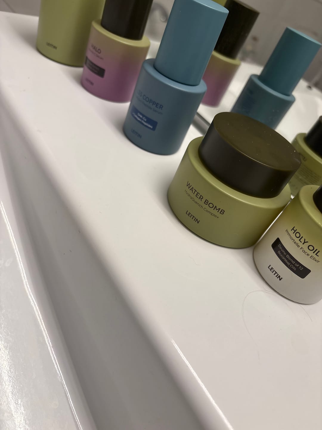 Customer photo review of Water Bomb Face Cream