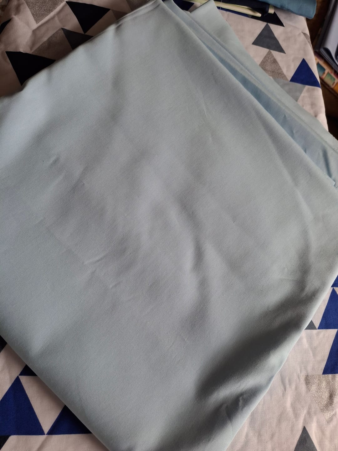 Customer photo review of Plain Rose & Hubble Cotton Poplin Fabric