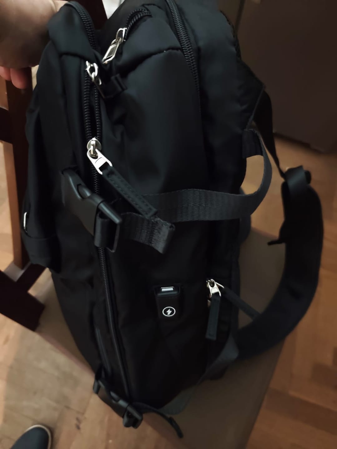 Customer photo review of Executive Backpack