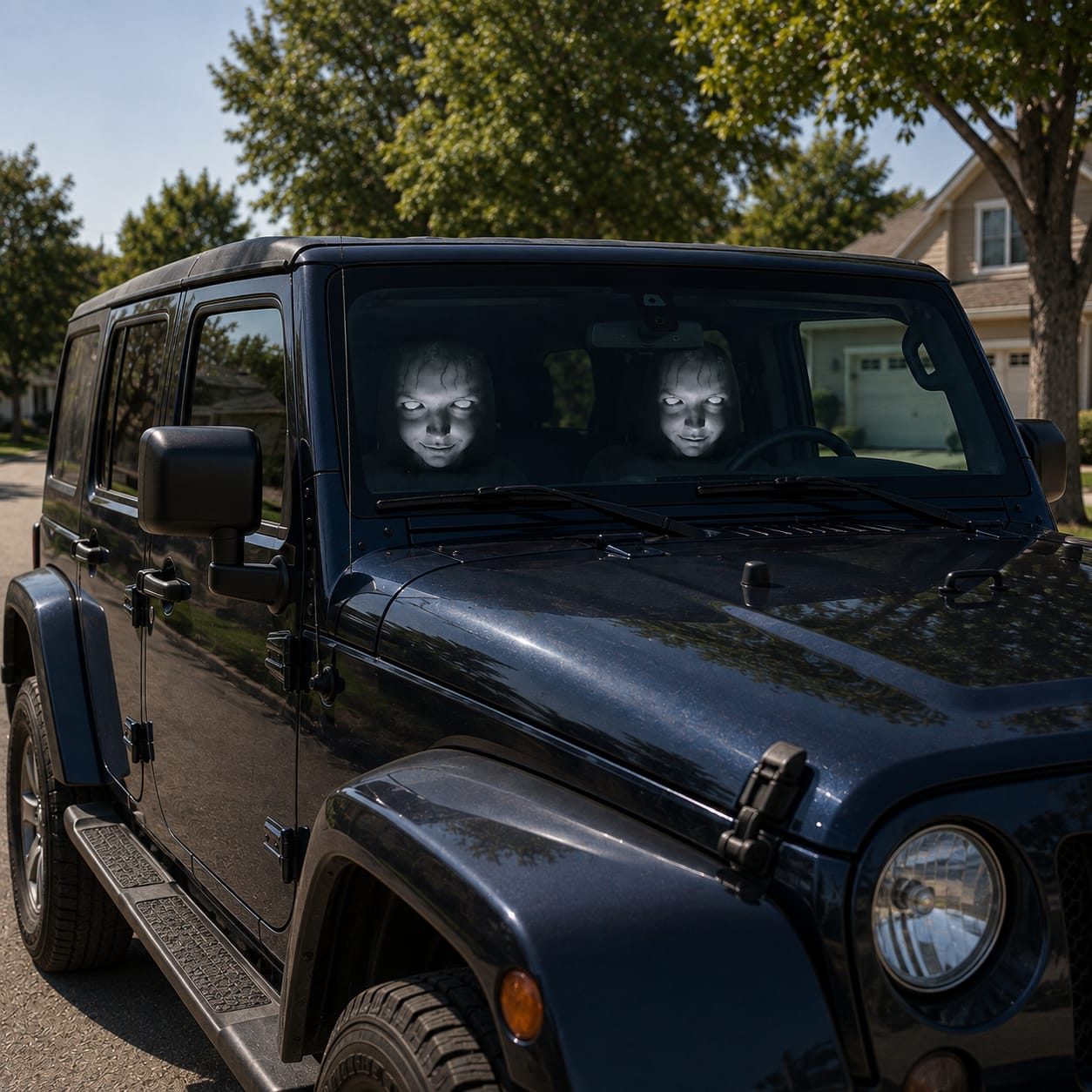 Customer photo review of GrimHead™ Funda Reposacabezas para Coche