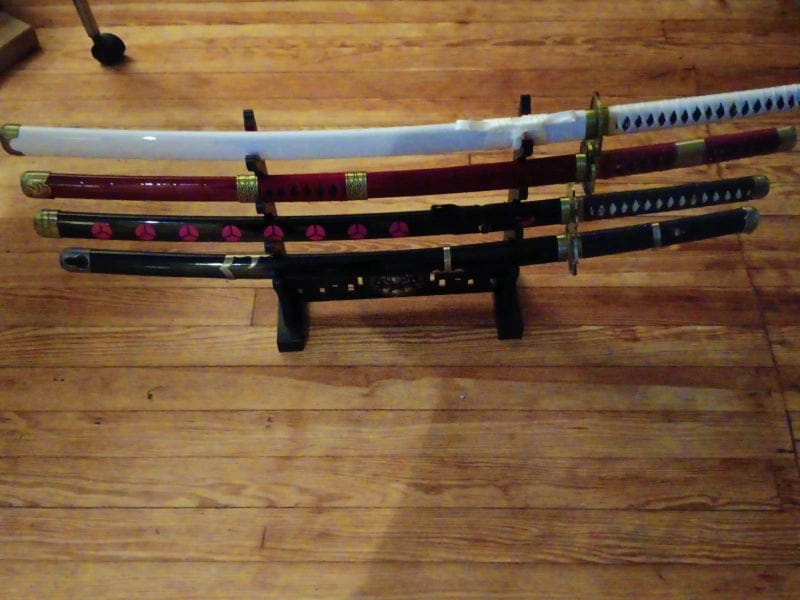 Customer photo review of Roronoa Zoro's Shusui Sword(One Piece Replica)