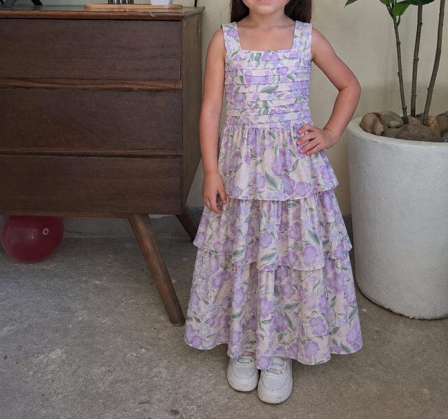Customer photo review of Vestido para niña - Georgina Flores