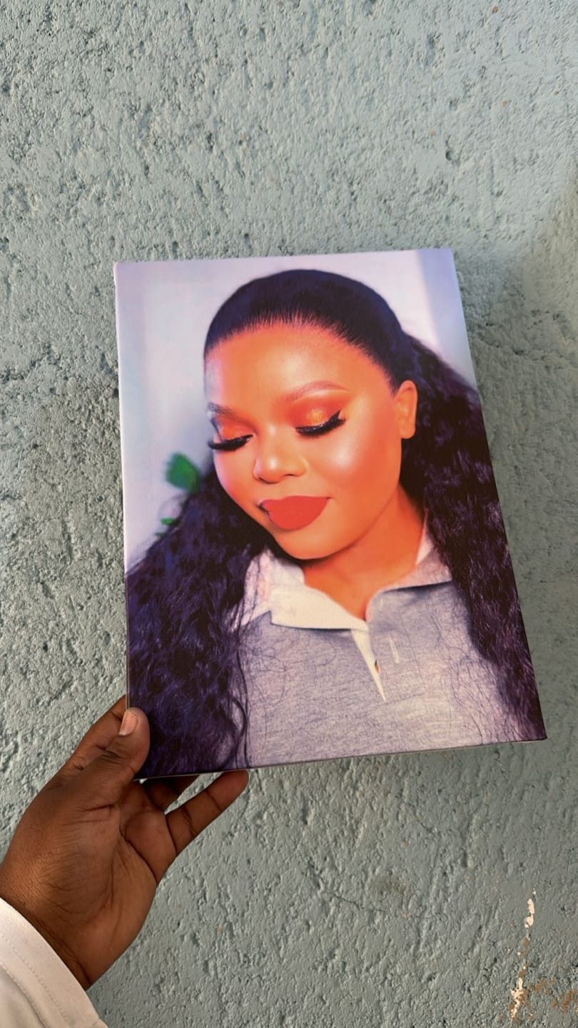 Customer photo review of 6 x A4 Canvas Combo