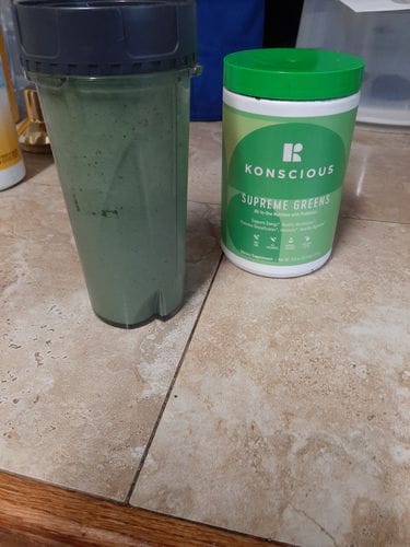 Customer photo review of Supreme Greens