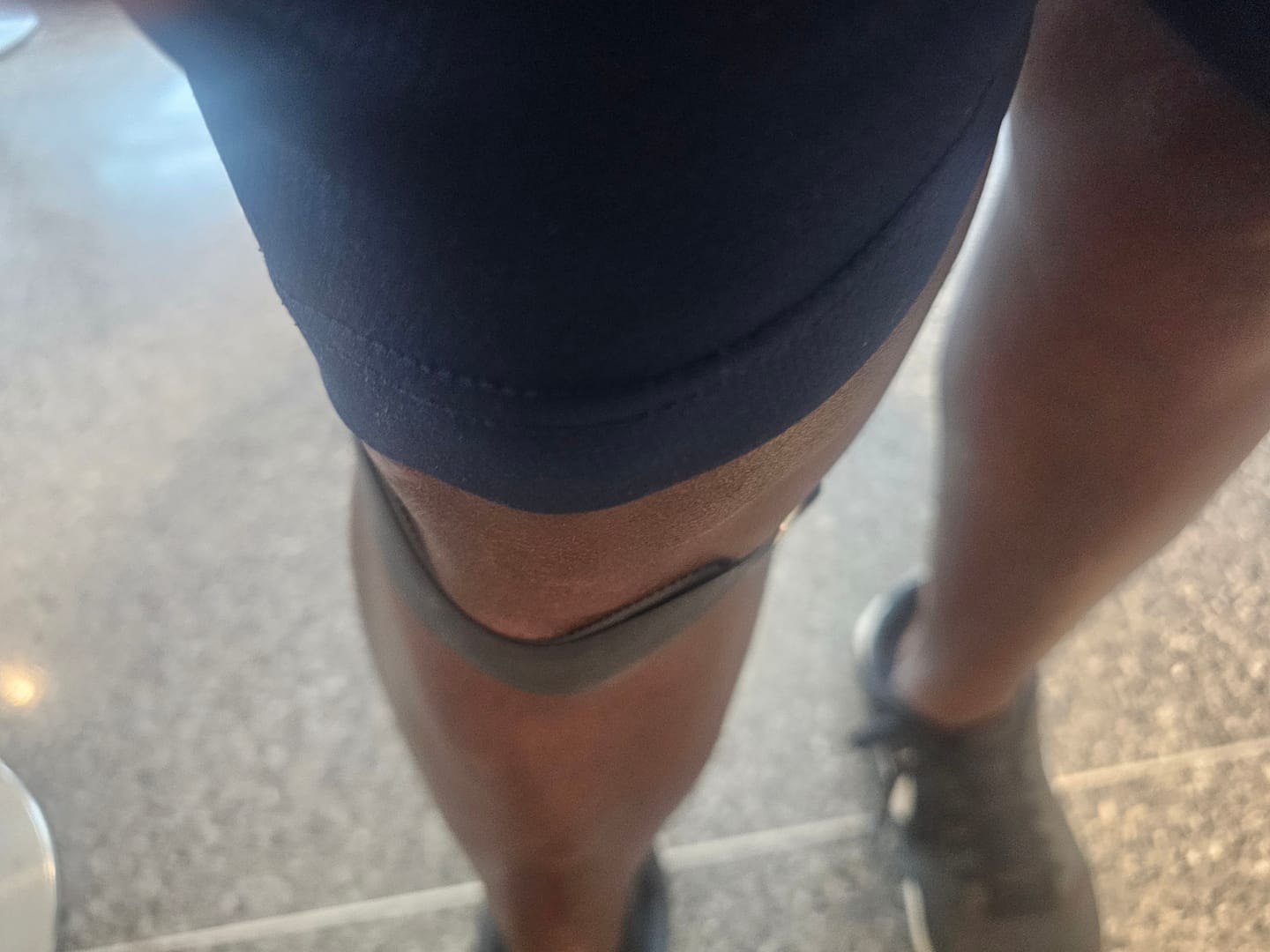 Customer photo review of Nayori Precision Strap – Knee Support That Moves With You