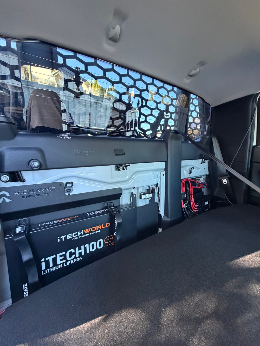 Customer photo review of Dual Battery - Next-Gen & Super Duty Ford Ranger - Behind Seat - Jumpstart Feature