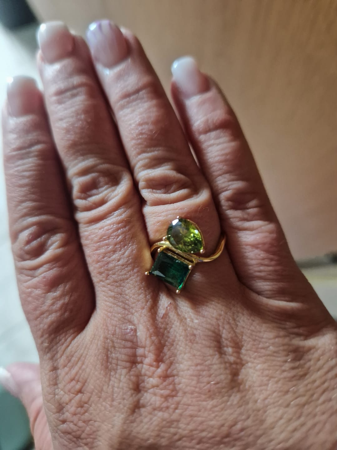 Customer photo review of Ewiger Geburtssteinring