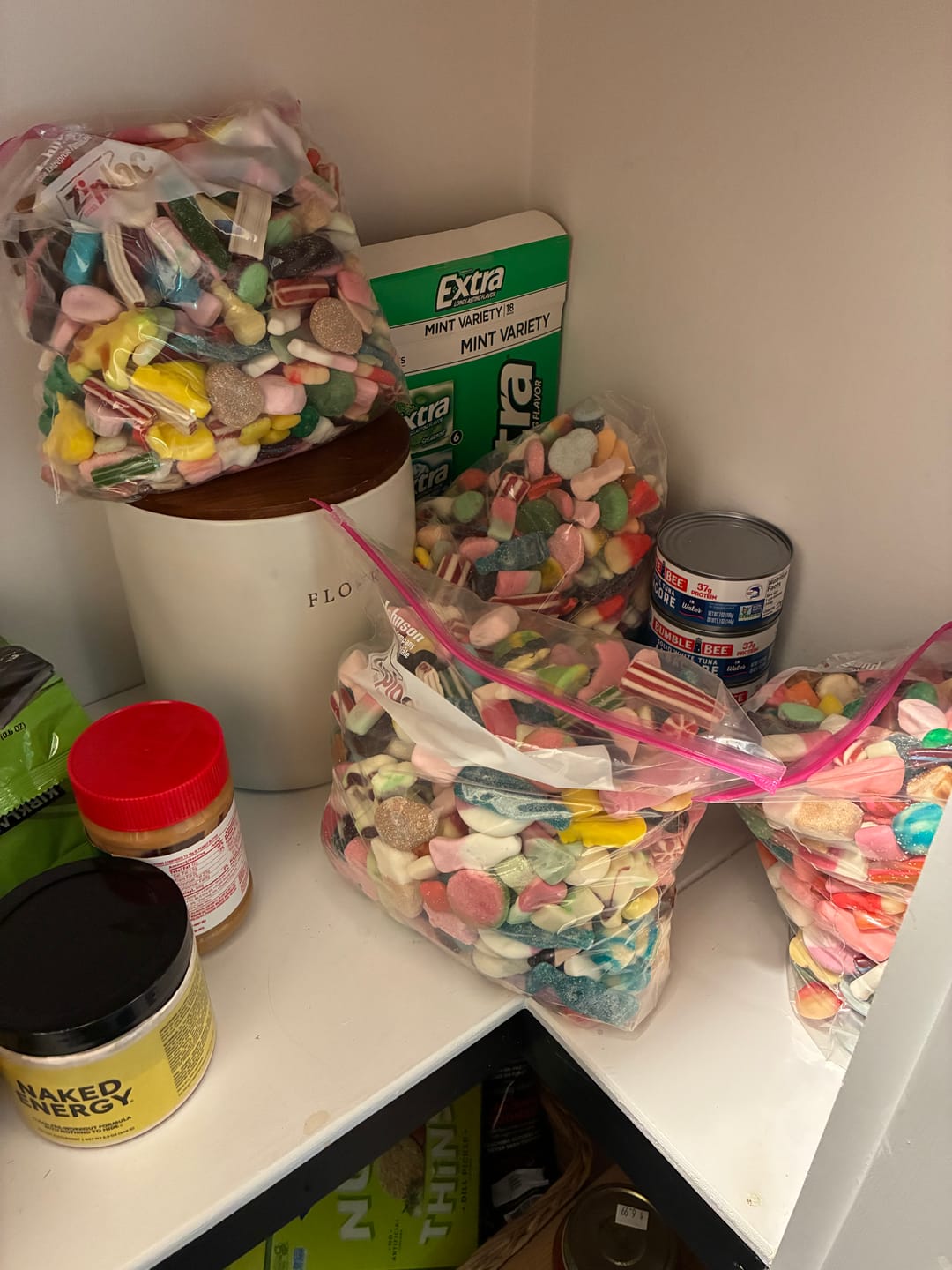 Customer photo review of Sockerbitar Jordgubb (Strawberry Foam Blocks)