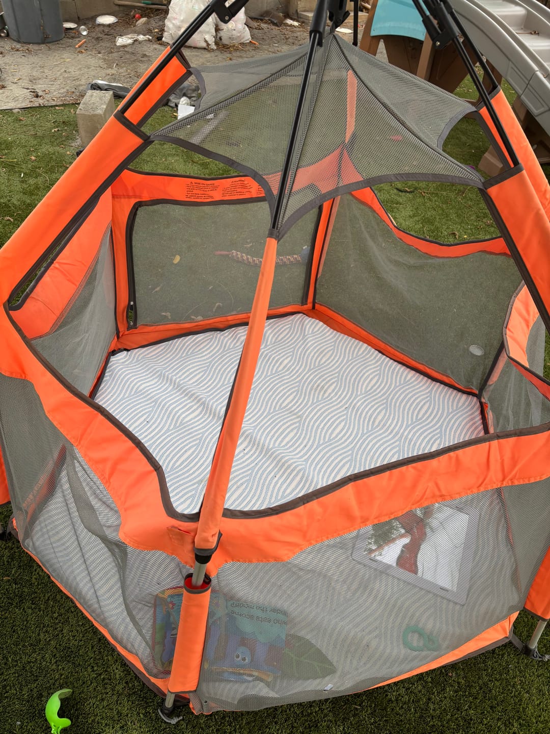 Customer photo review of Pop 'N Go® Play Mat & Cover