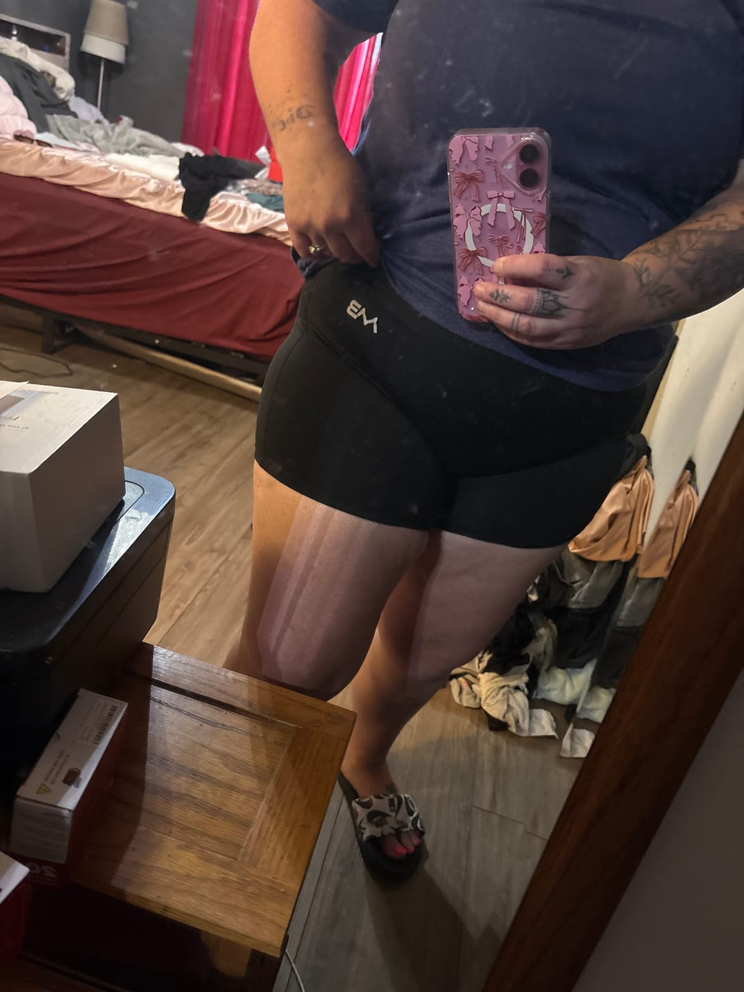 Customer photo review of Butterluxe Shorts