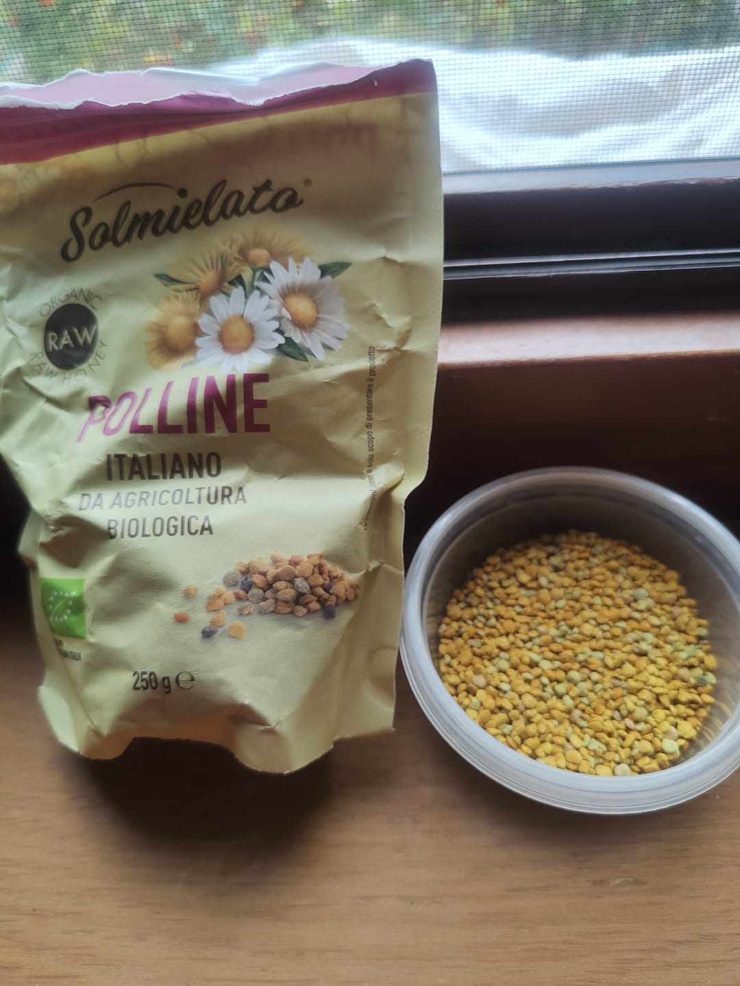 Customer photo review of Polline d’Api Biologico Italiano