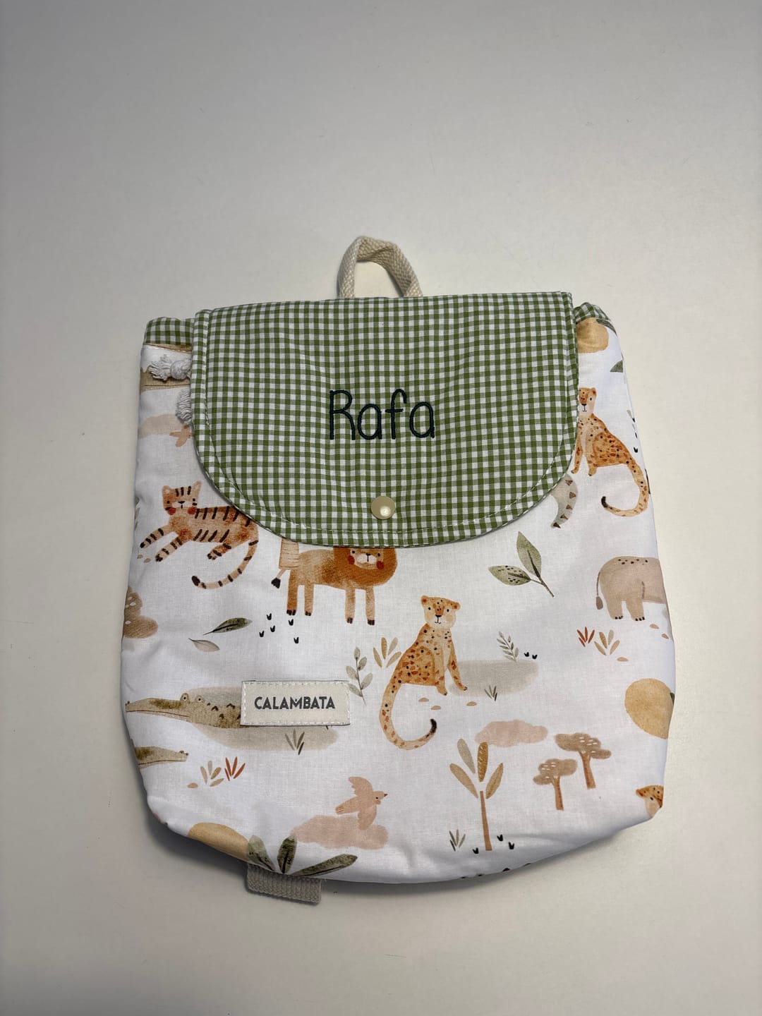 Customer photo review of Mochila personalizada Nala