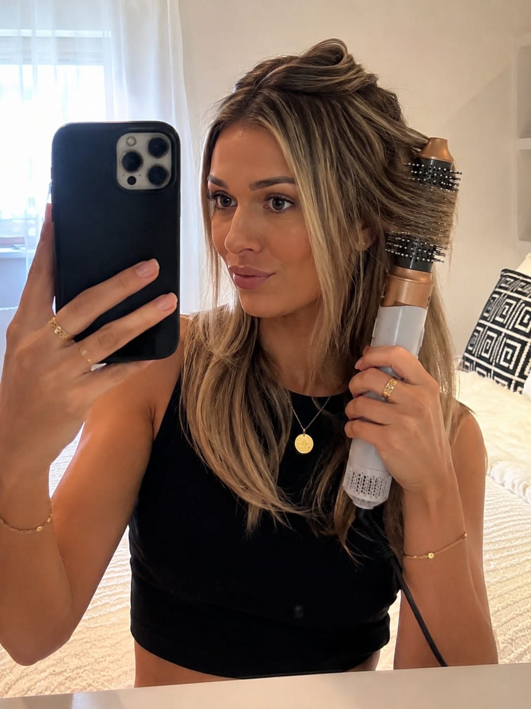 Customer photo review of Ava Air PRO – 5-in-1 Hair Dryer Brush & Multistyler