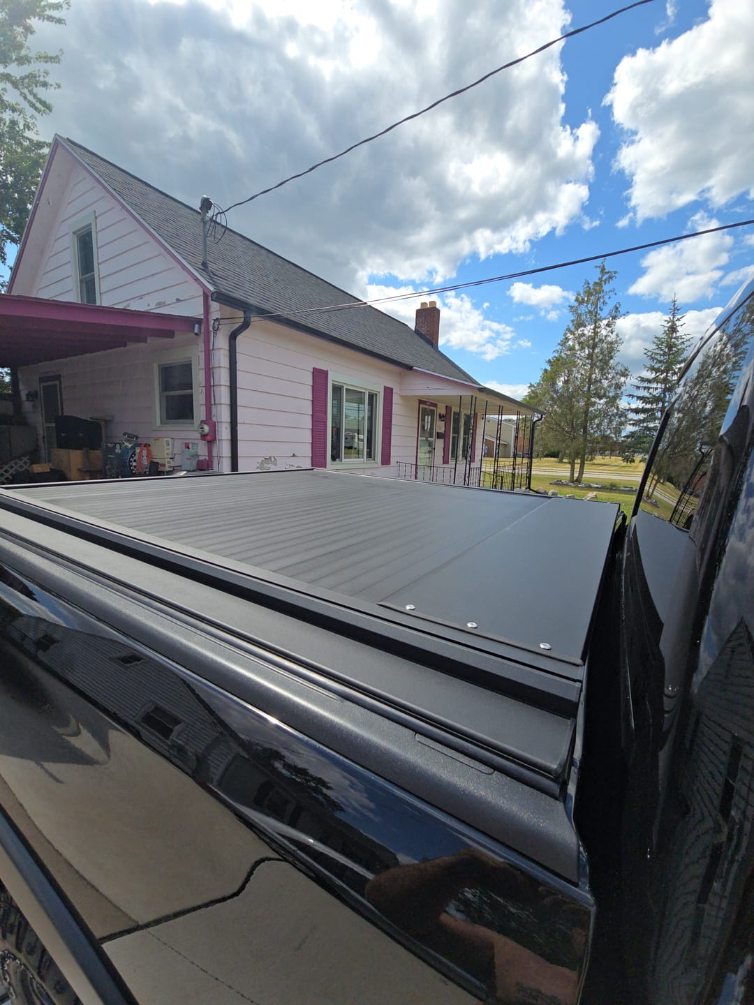 Customer photo review of OPENROAD Aluminum Retractable Tonneau Cover