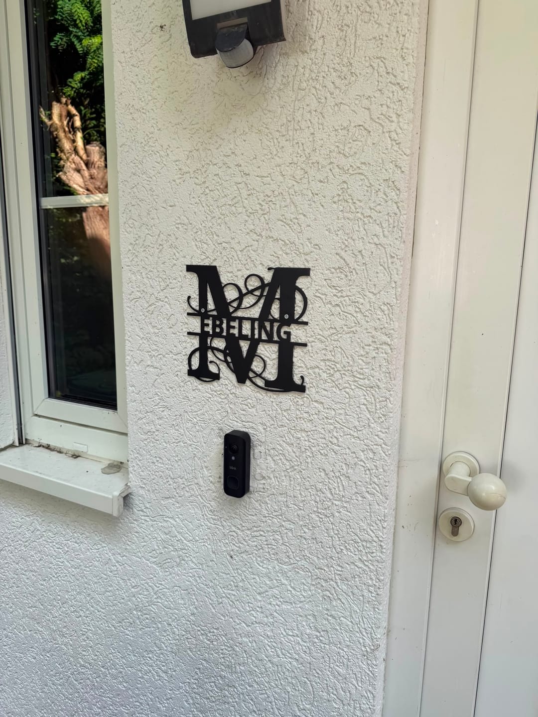 Customer photo review of Großes Namens-Monogramm (personalisierbar)