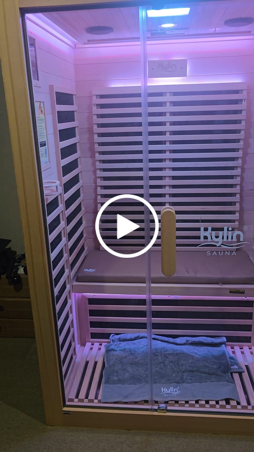 Customer video review of Kylin Sauna Bench Seat Cushion for 2 person sauna- 107*42*5 - Brown