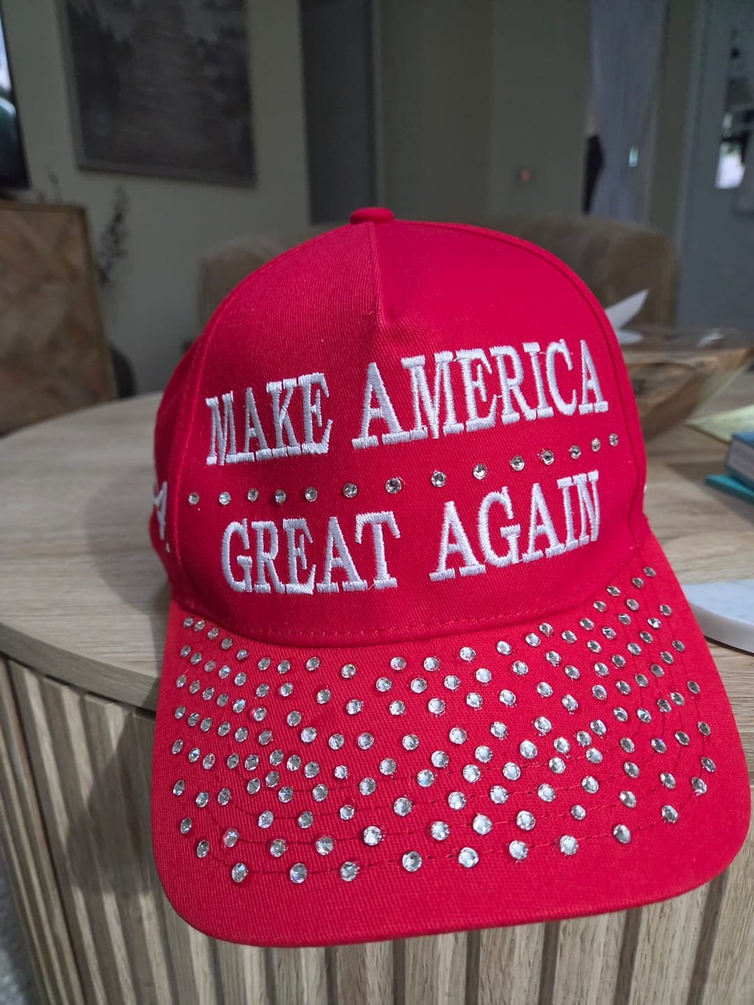 Customer photo review of New MAGA 45 47 Red Hat