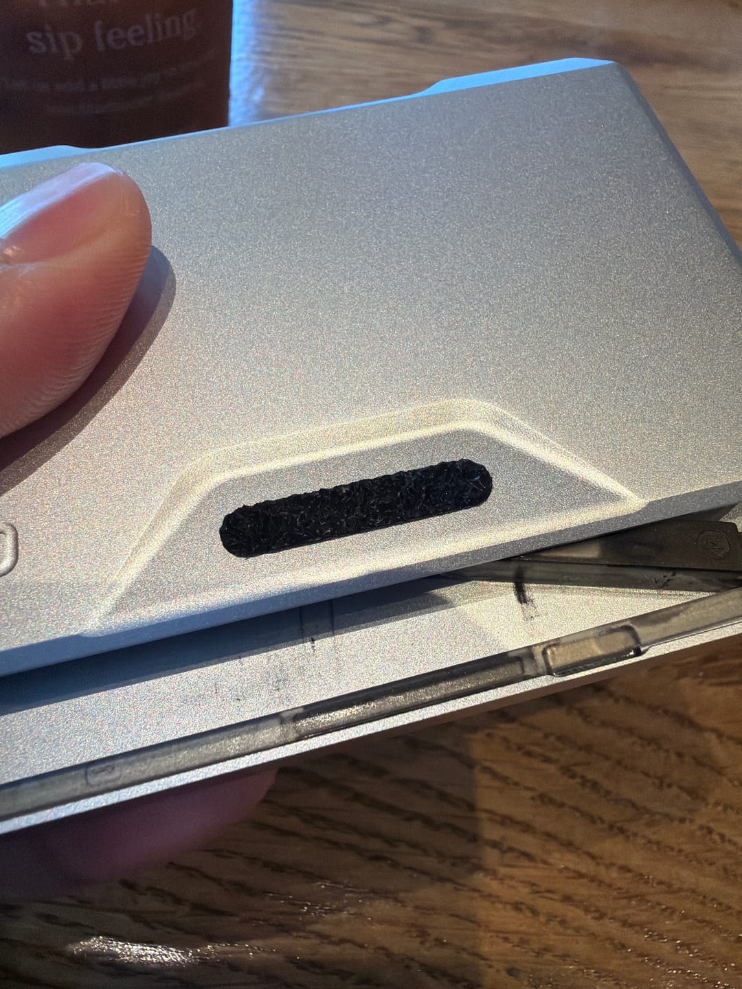 Customer photo review of SK1 Slide Kick Wallet