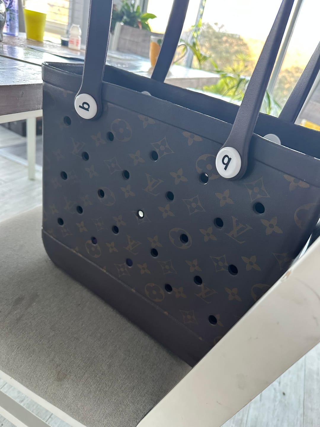 Customer photo review of FAVRIDA Designer Cup Bag Set （Tote+40 OZ Tumbler）