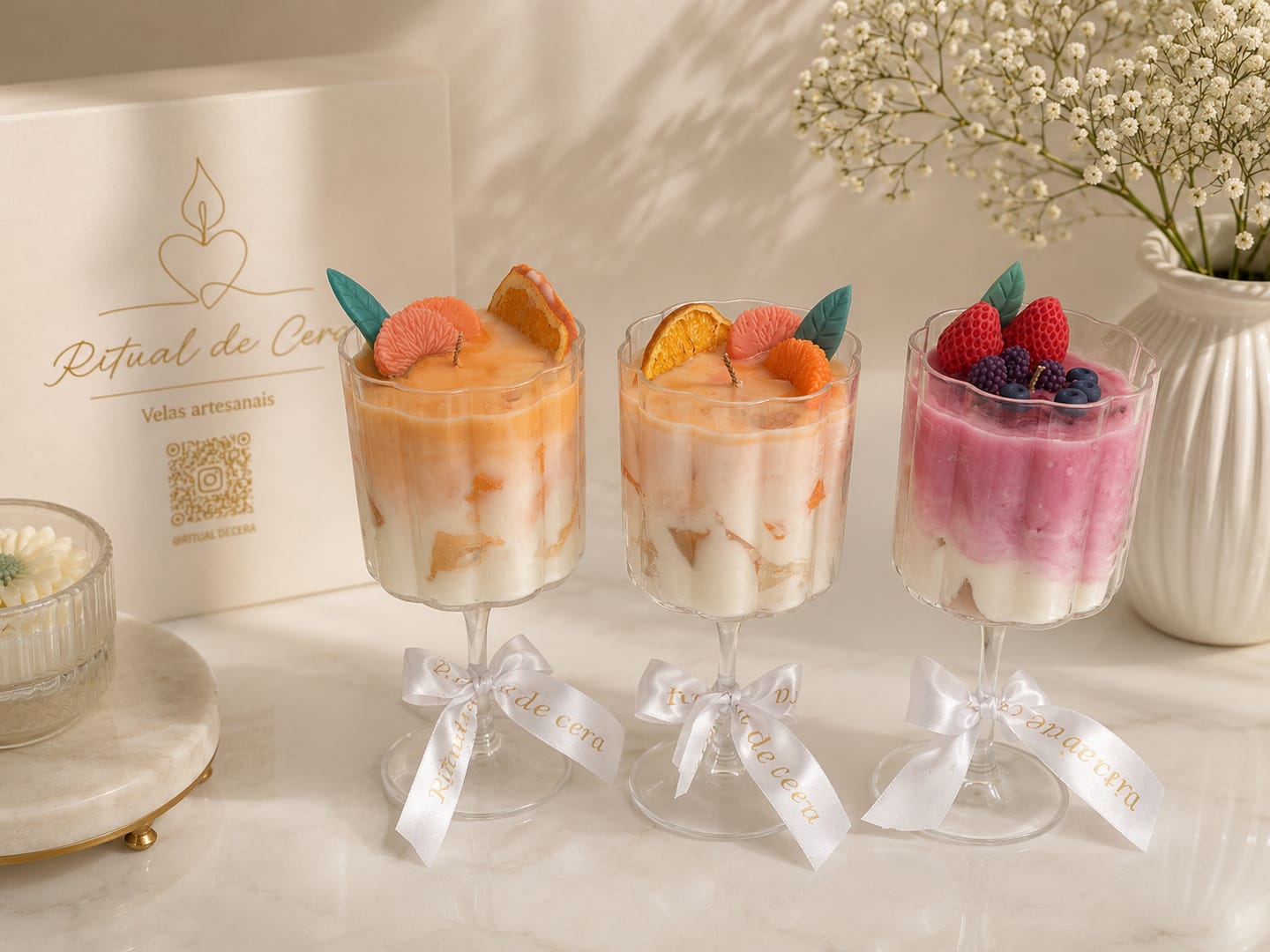 Customer photo review of Gel para velas