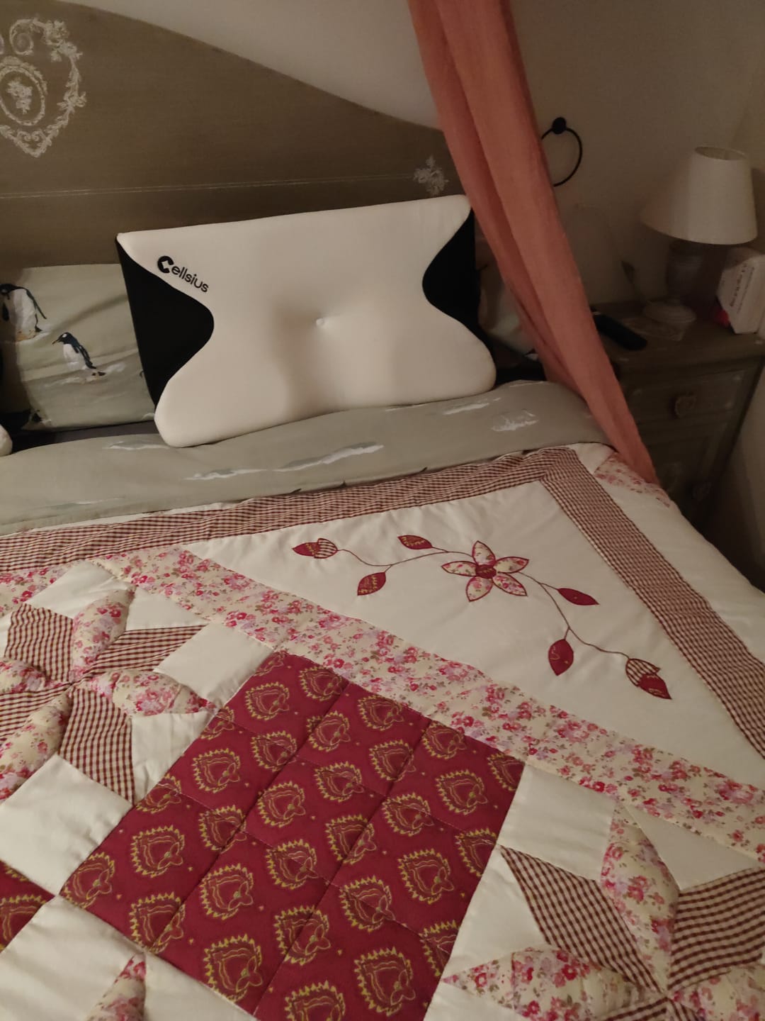 Customer photo review of Oreiller Papillon Cervical Cellsius - Le secret du dormeur latéral et dorsal