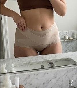 Customer photo review of Postpartum Recovery Brief — 360° Compression
