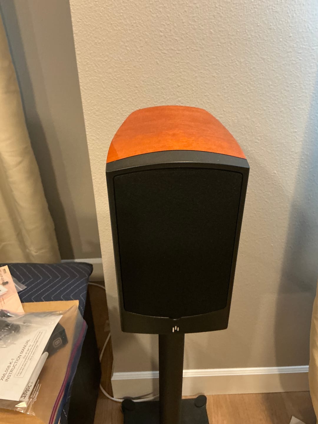 Customer photo review of Verus V5B Bookshelf Speakers | Pair