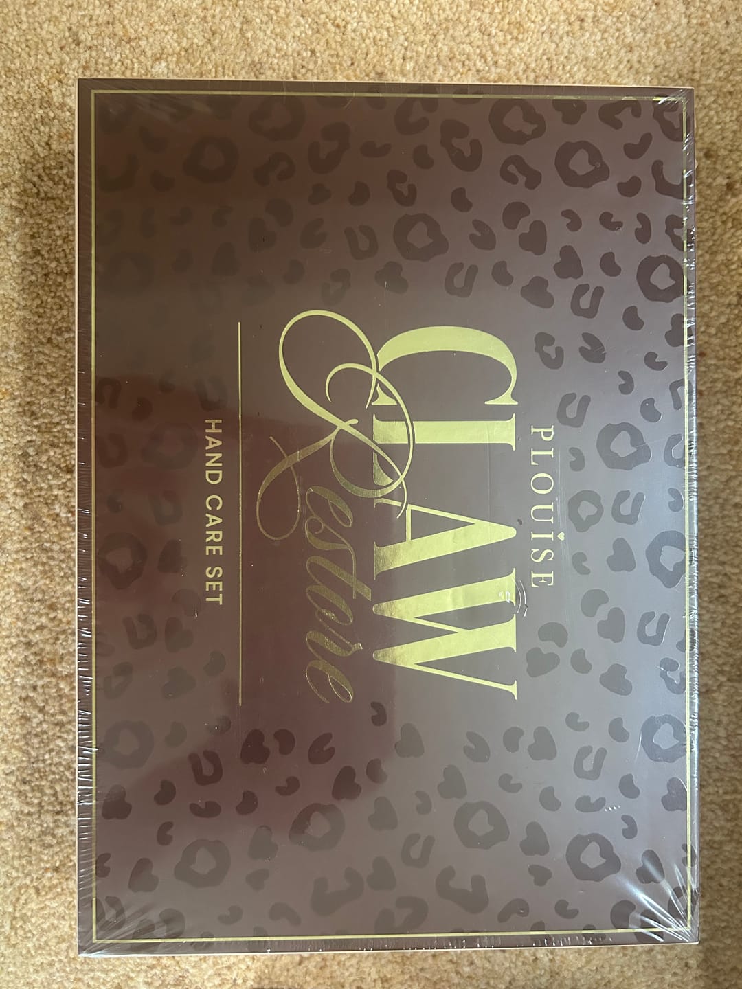 Customer photo review of Cheetah Claw Restore Hand Care Set