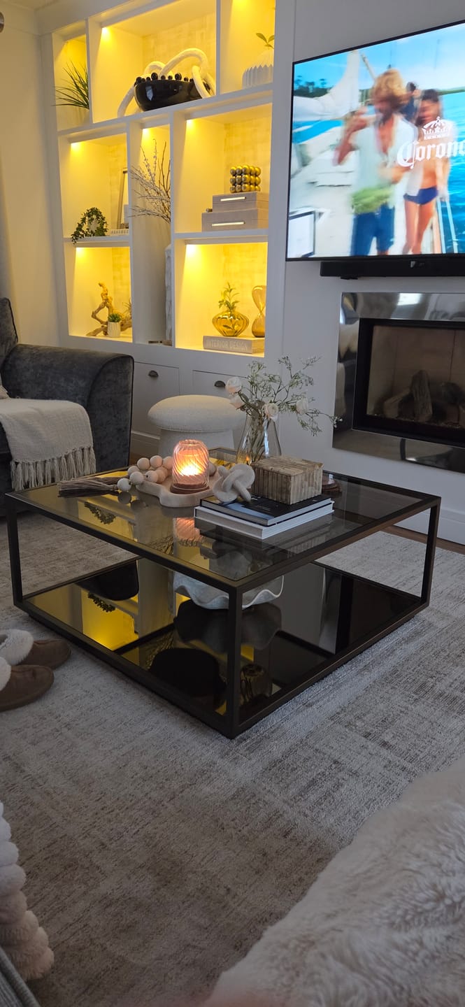 Customer photo review of Amara Coffee Table - Dark Bronze