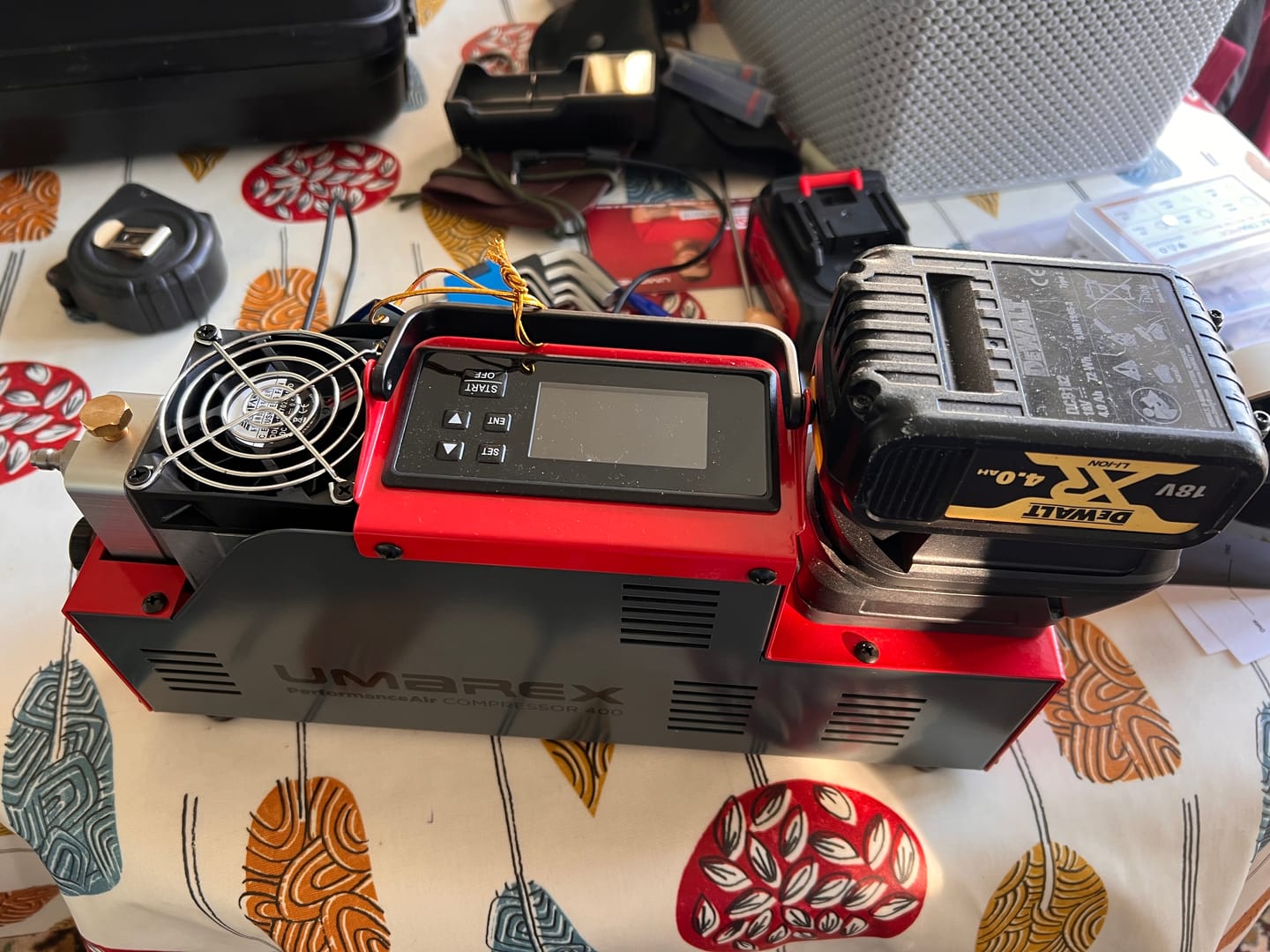 Customer photo review of Umarex Performance Air 400 Compressor