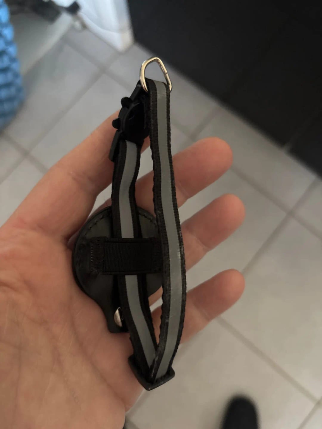 Customer photo review of WagWells AirTag Collar