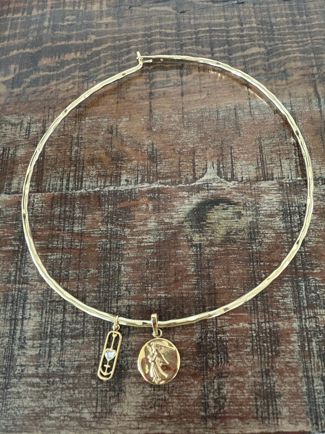 Customer photo review of Guardian Angel Pendant