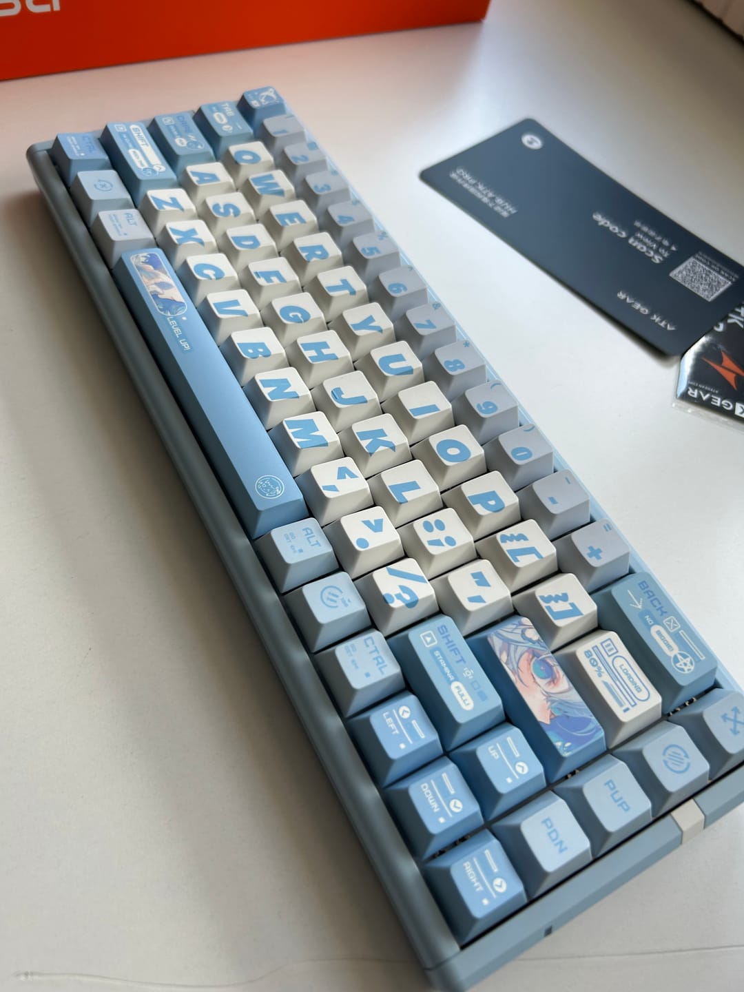 Customer photo review of ATK RS6+ Alüminyum Klavye (Manyetik Switch / HE)
