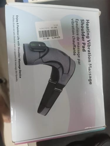 Customer photo review of Masajeador de hombro con calefacción