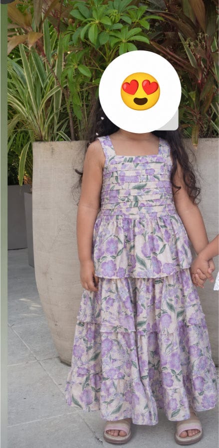 Customer photo review of Vestido para niña - Georgina Flores