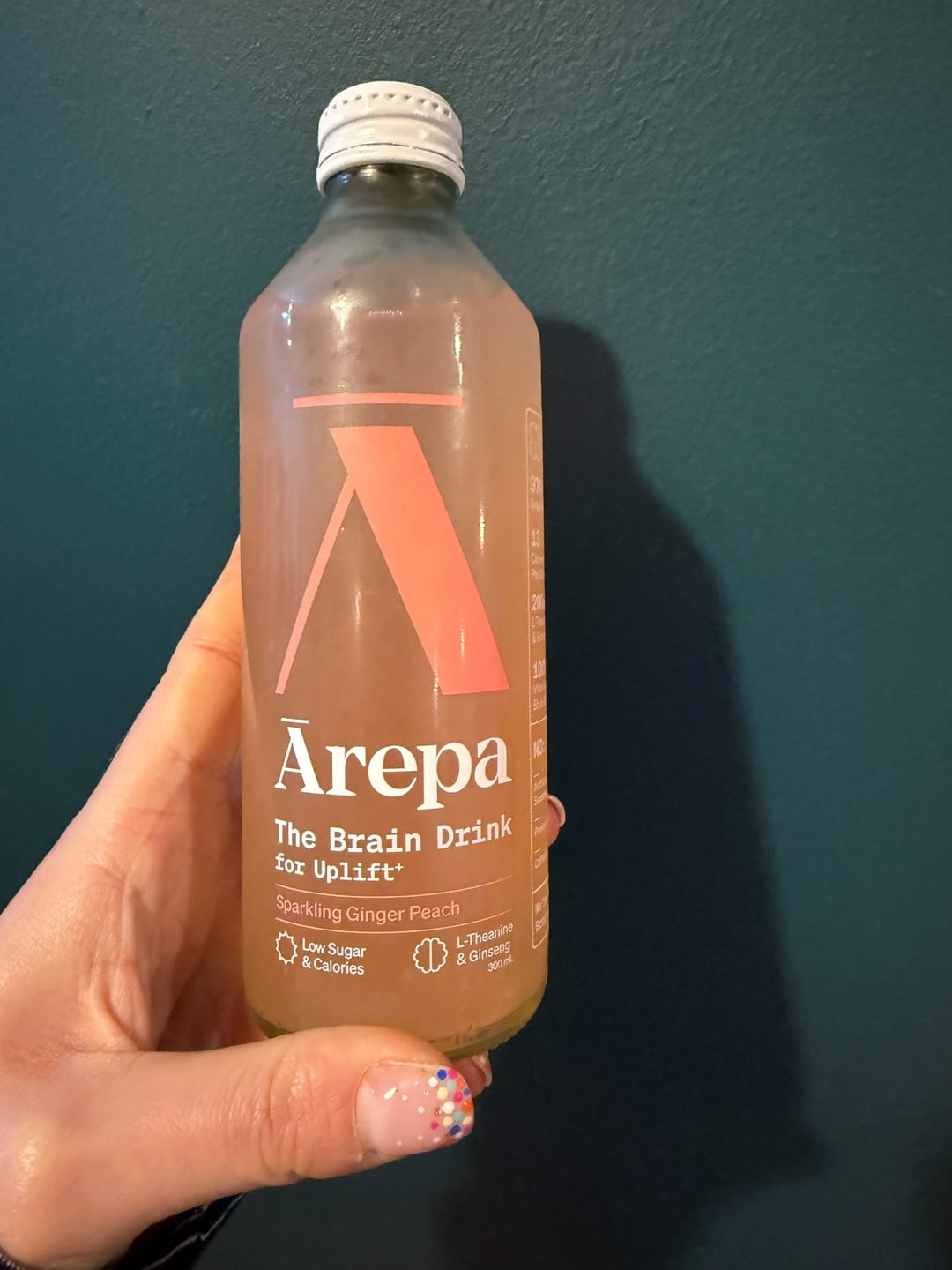 Customer photo review of For Uplift† - Ginger Peach Flavour (300ml)