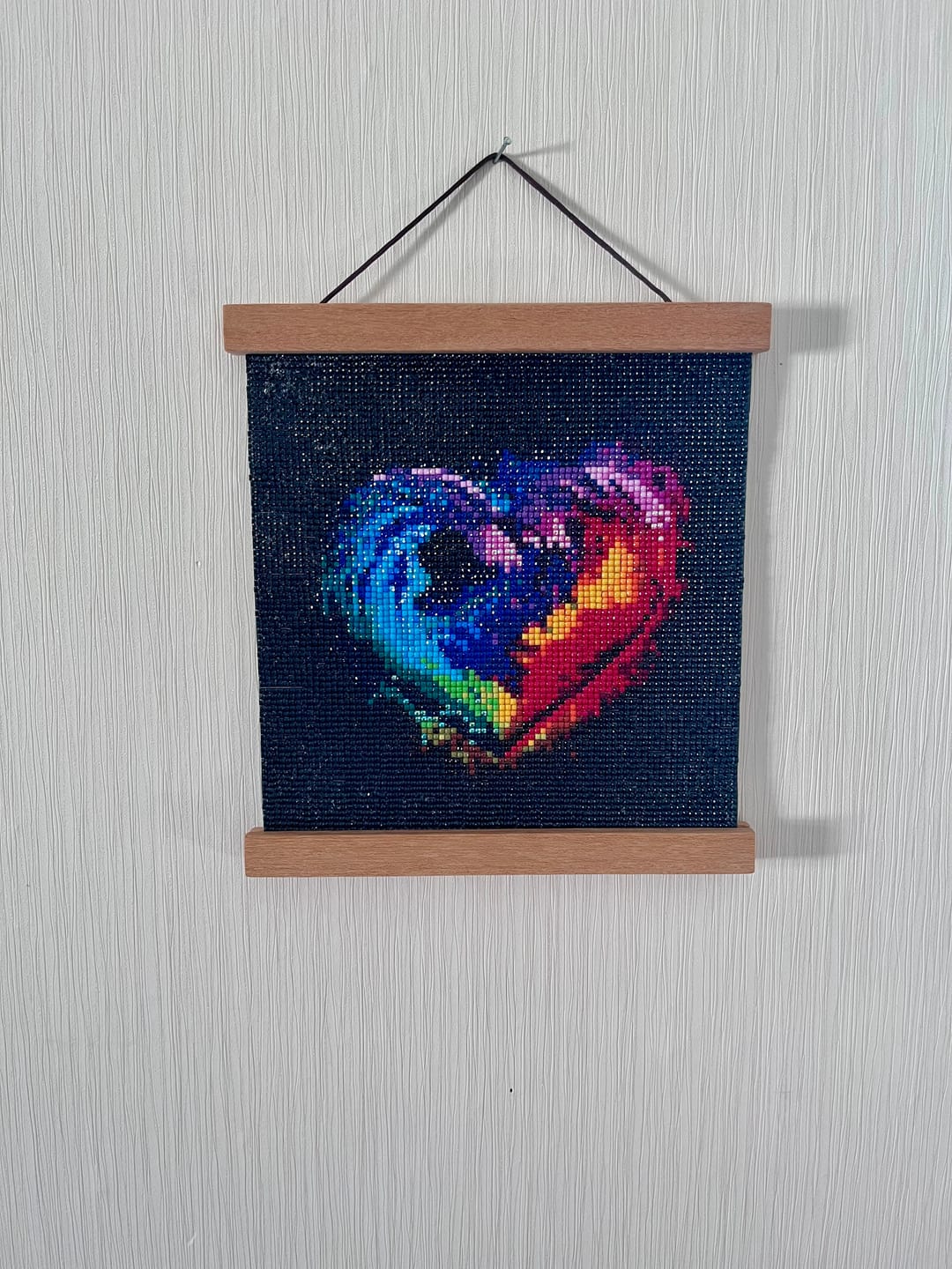 Customer photo review of AB Diamond Painting - Herzfarben