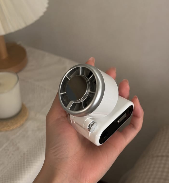 Customer photo review of CapyMini Turbo Fan with Ice Compress