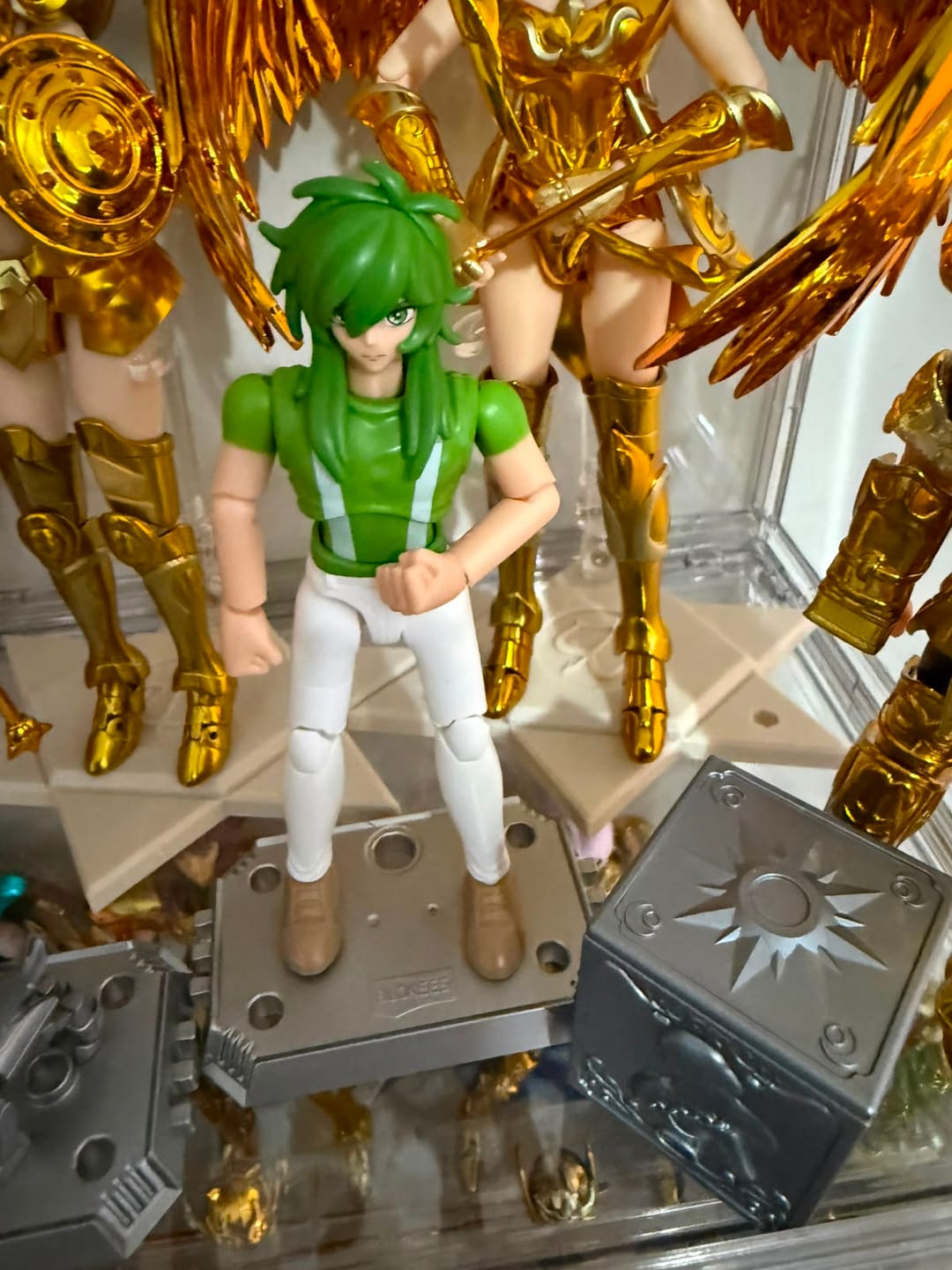 Customer photo review of Figura Sorpresa - Saint Seiya Galaxy Version 04 - Gold Zodiac 2 - Model Kit - BLOKEES