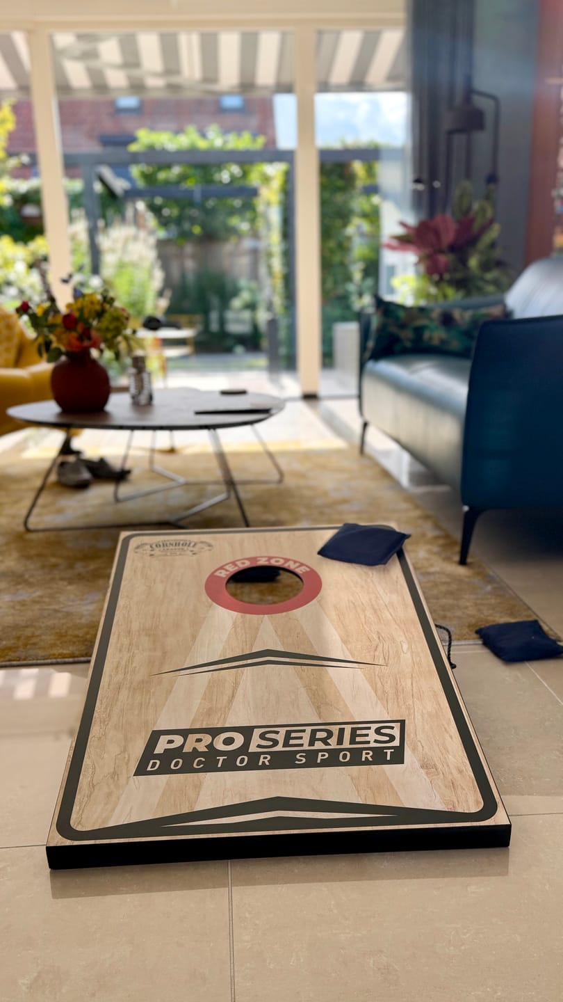 Customer photo review of Cornhole Pro Set 90x60 cm