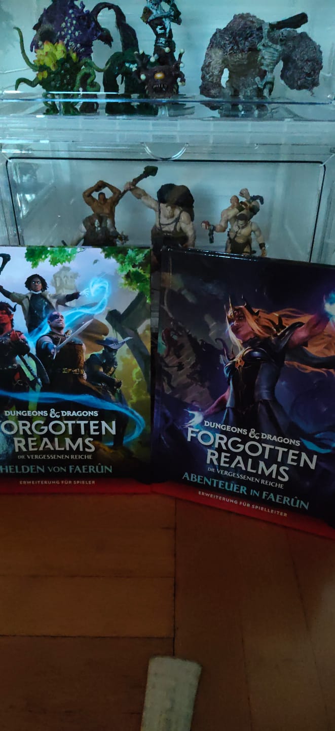 Customer photo review of D&D Forgotten Realms: Helden von Faerûn - Erweiterung für Spieler - DE