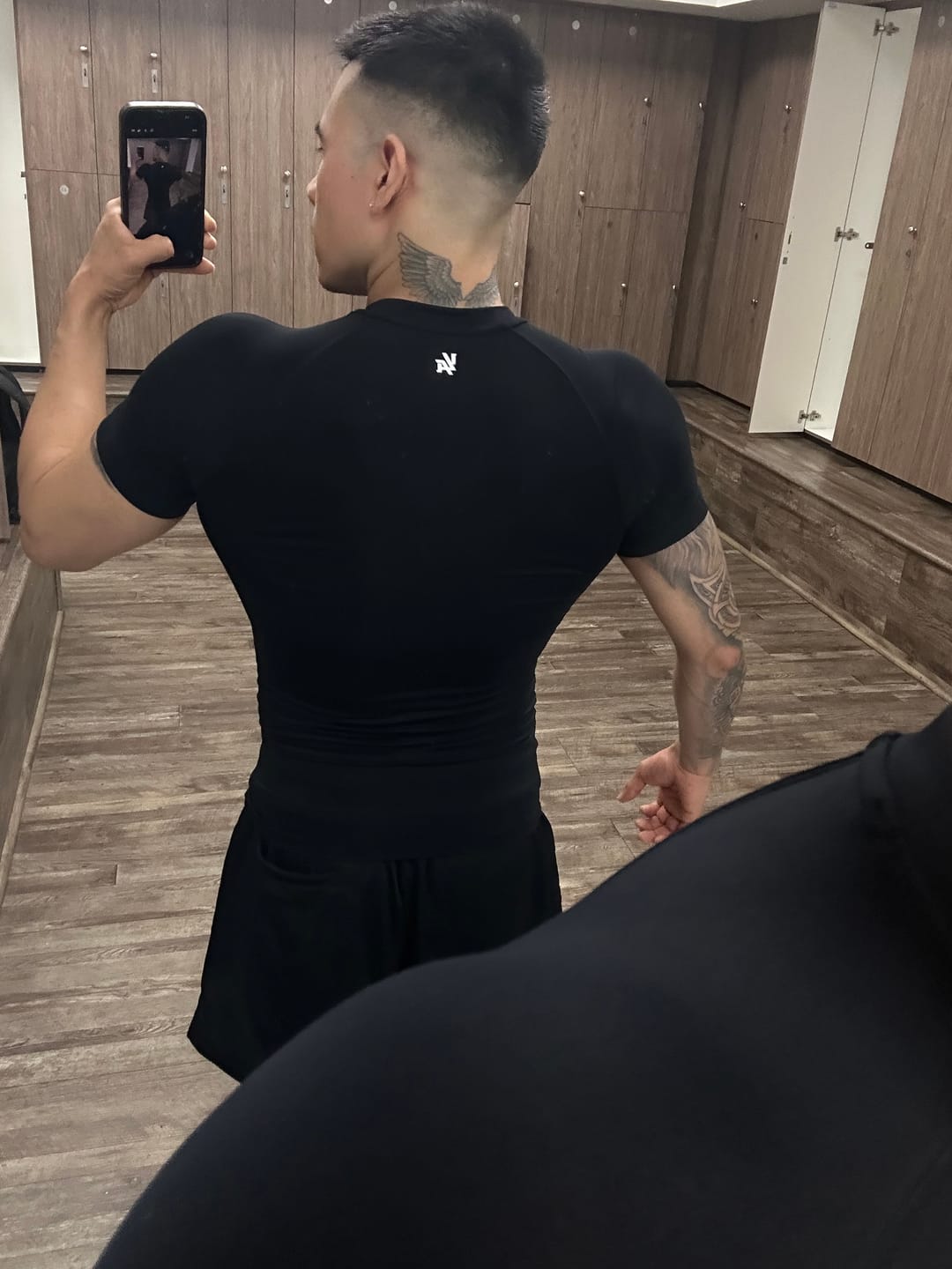 Customer photo review of 4193 - Classic Compression Tees