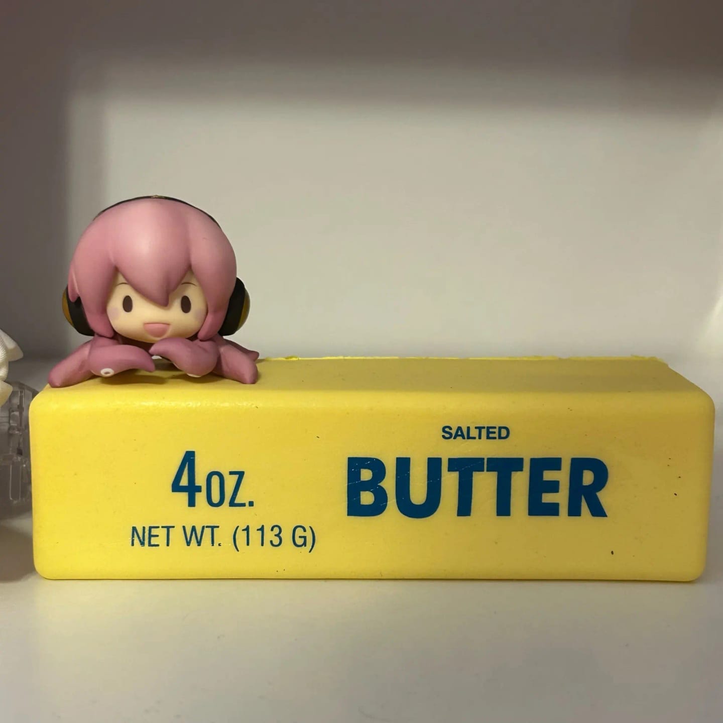 Customer photo review of Butter Stick Squishy Fidget Toy