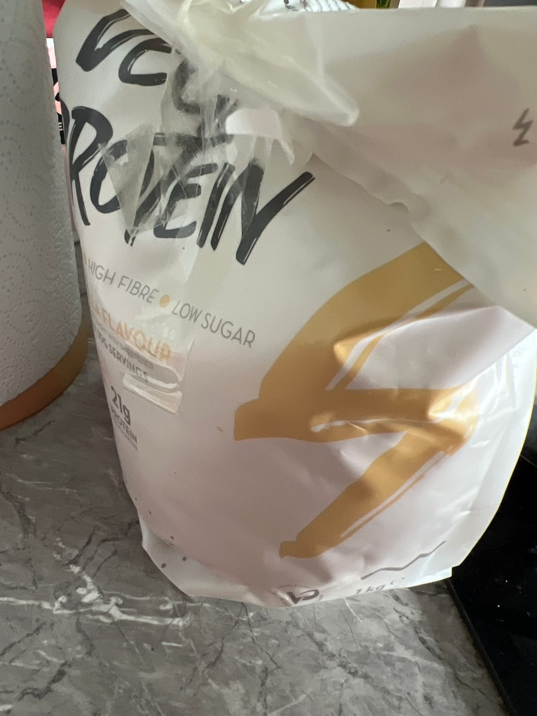 Customer photo review of Vegan Protein
