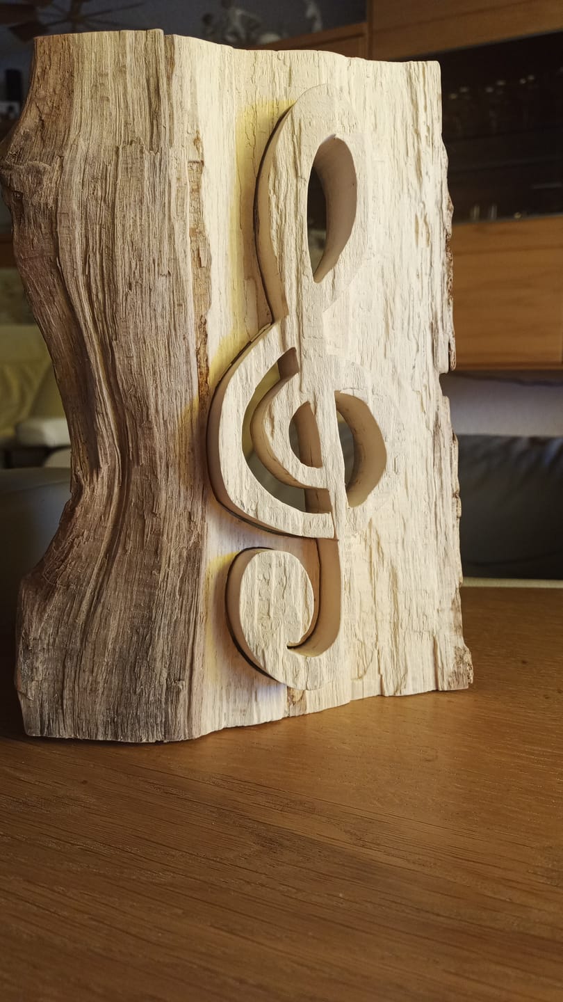 Customer photo review of Handgefertigte Musiker Holzkunstwerke