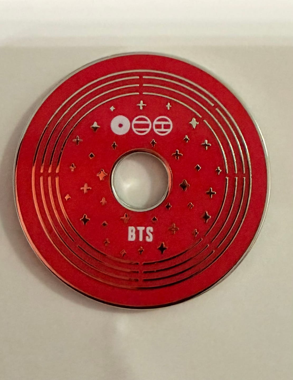 Customer photo review of BTS 2026 City Tour Pin
