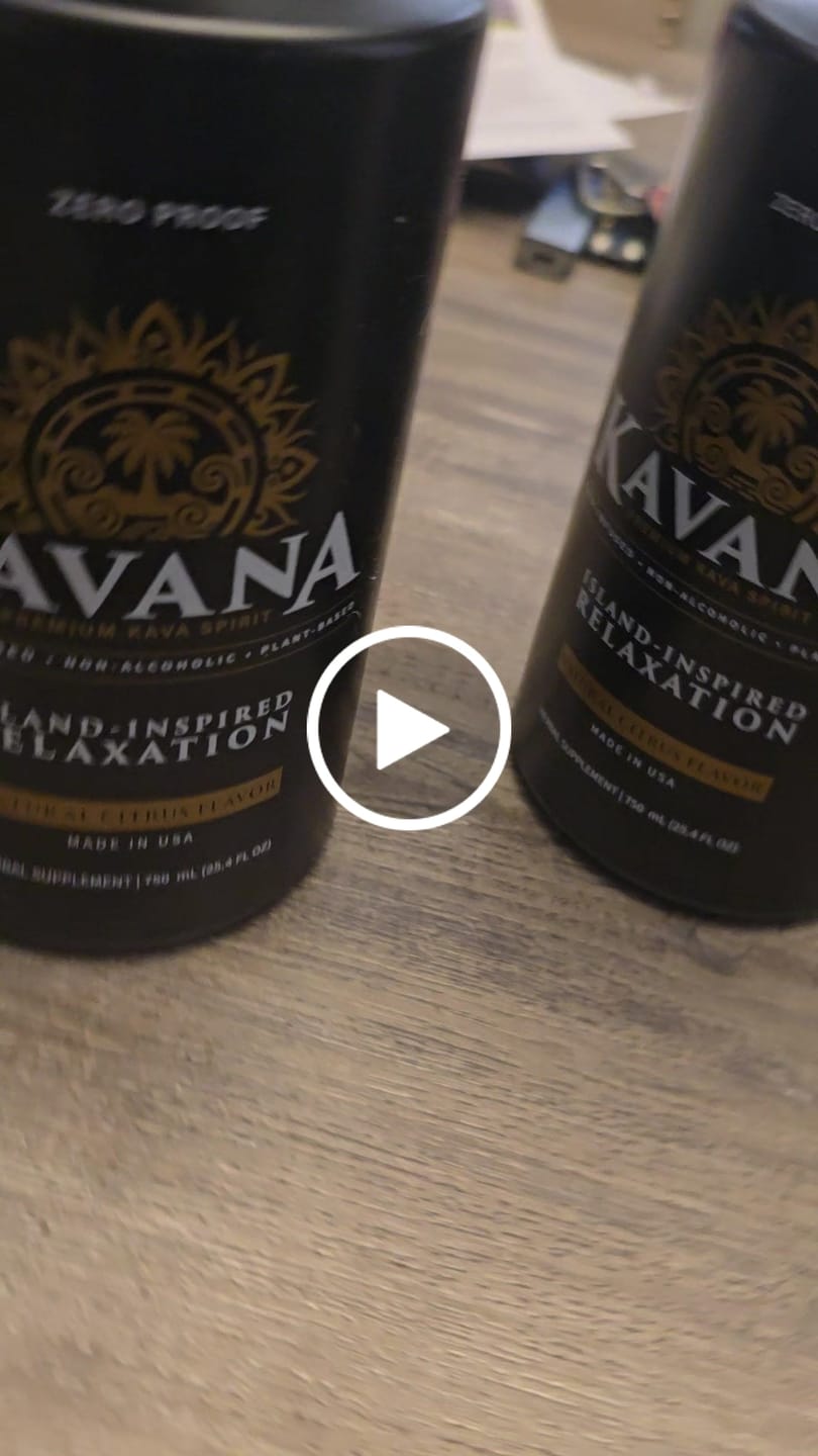 Customer video review of Kavana Kava Spirit