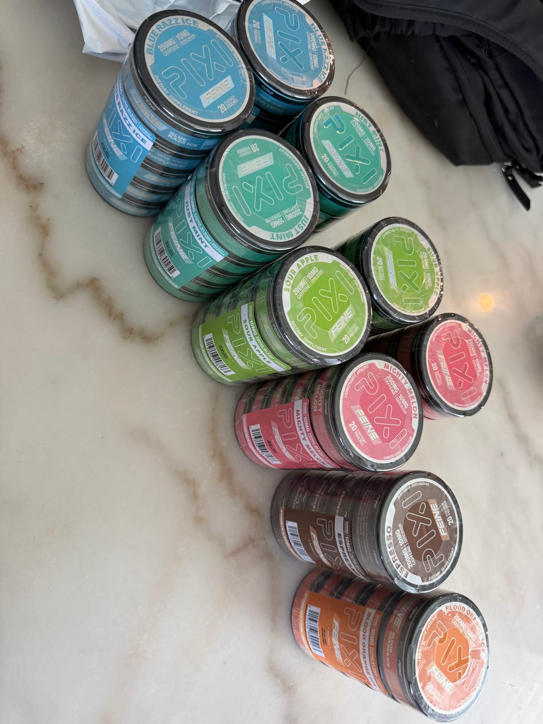 Customer photo review of Feine Energy Pouches