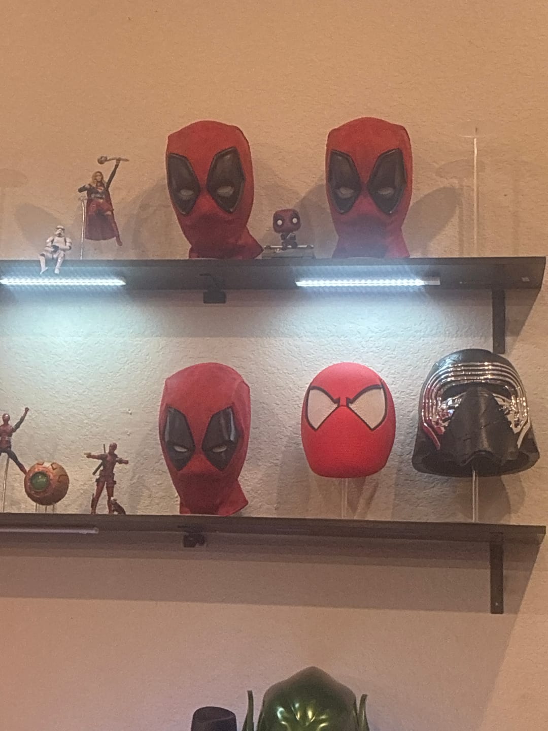 Customer photo review of SpideyJunky™ Deadpool Mask