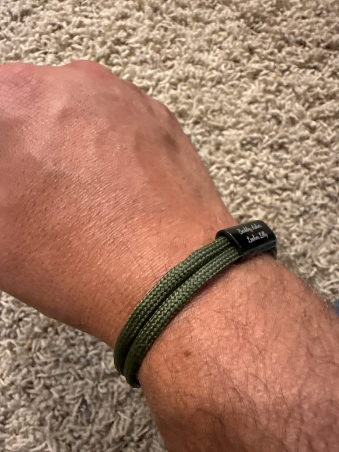 Customer photo review of Bracelet: Sail